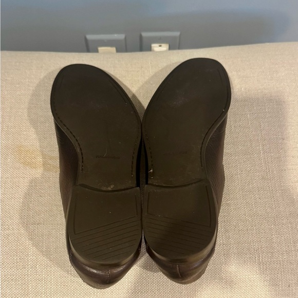 MAGNANNI Men's Seneca Grained Leather Tassel Loafers, Dark Brown/Burgundy - Picture 4 of 5